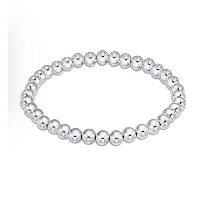 Bella Signature Perlenarmband aus Sterlingsilber, 5 mm für den Großhandel von Bella Rose & Co