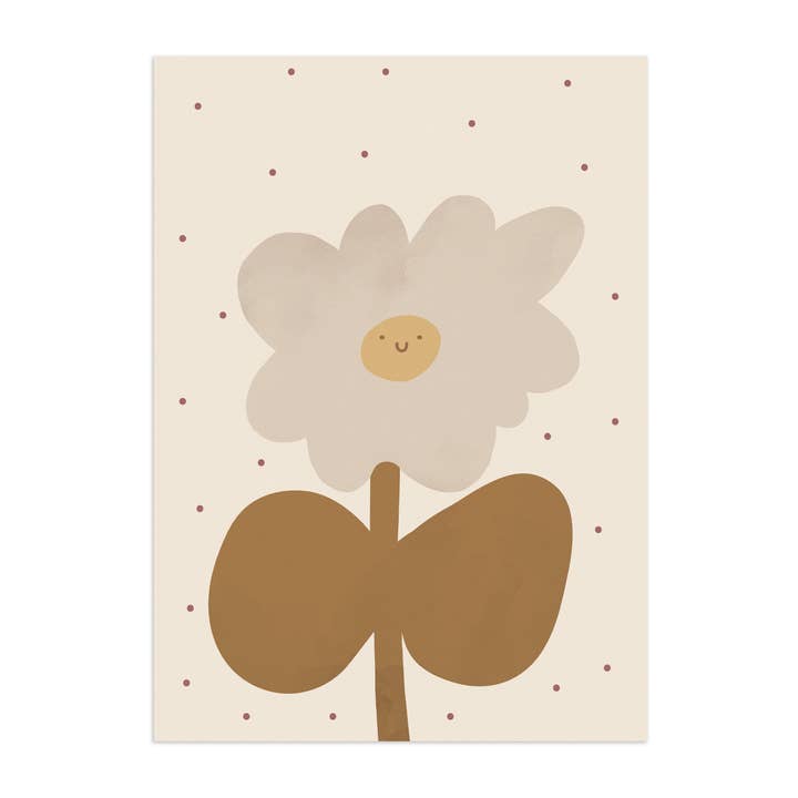 Affiche Whoopsie Daisy ! Papier écologique et emballage pour la vente par Little Otja