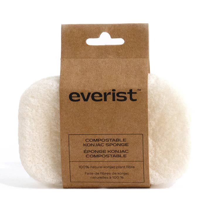 Compostable Konjac Body Sponge for wholesale by Everist