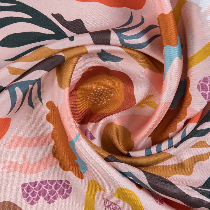 Dora Nola - Wholesale Scarf - Women's - She/Her silk neckerchief 504