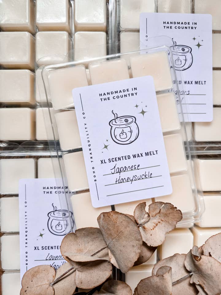 XL WAX MELT CLAM for wholesale by Boho Tranquility Co