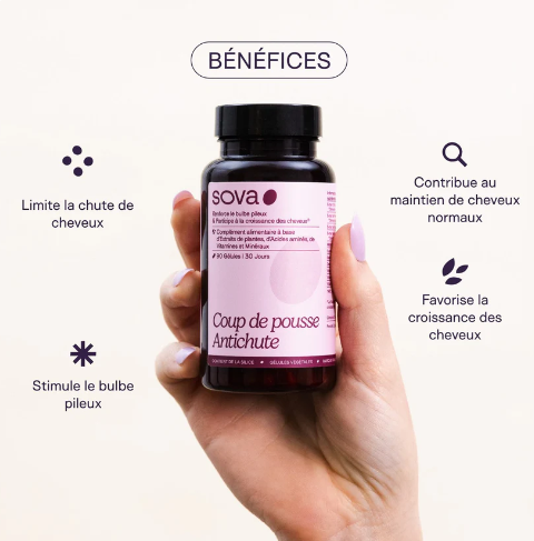 SOVA - Wholesale Oral Supplement/Vitamin - Anti-hair loss push - Strengthens hair bulb1