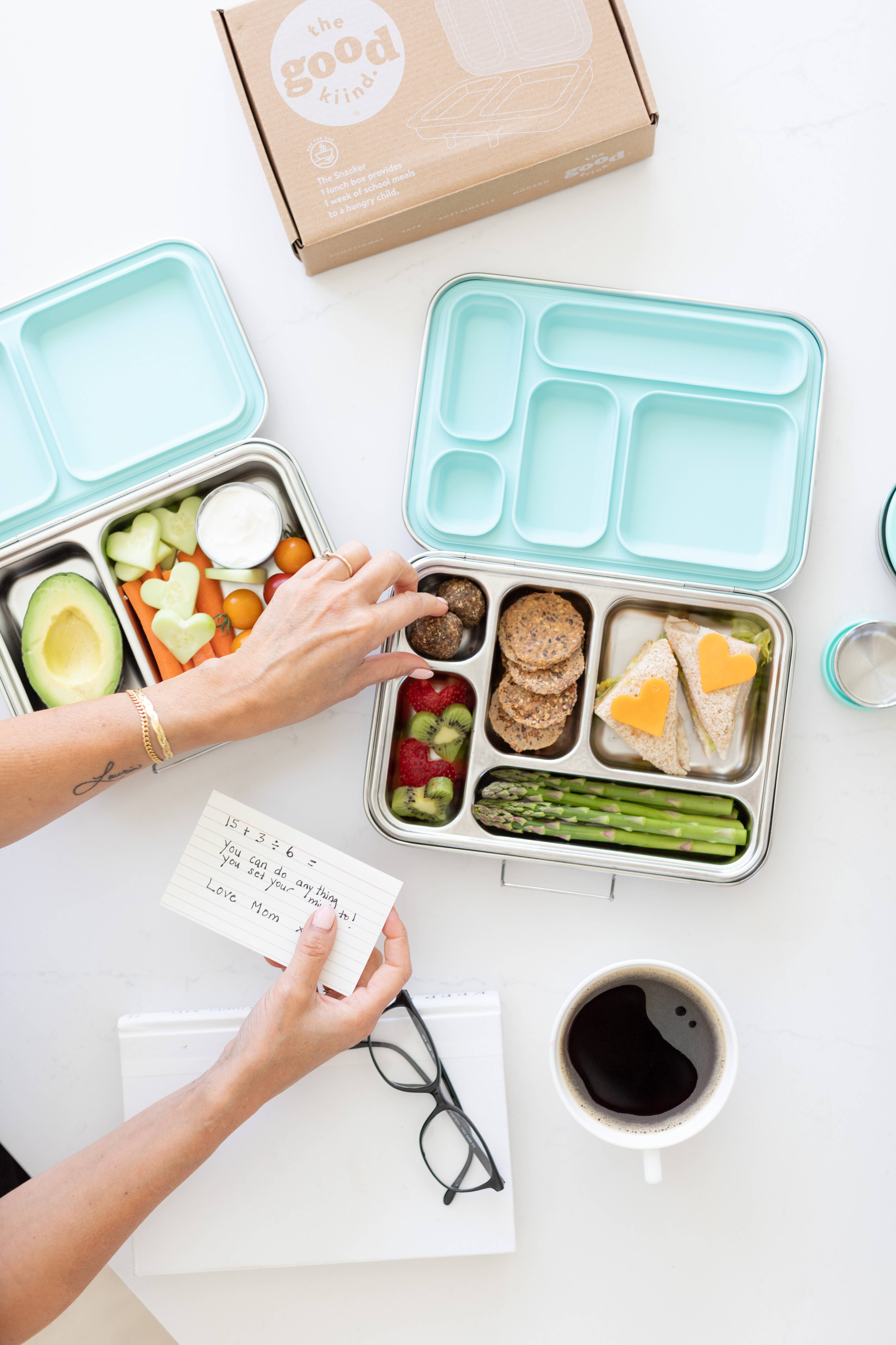 The Good Kiind - Wholesale Lunch Bag/Box - Kids - Lunch Box for Kids: The Snacker™ + The Explorer™ Mixed Case8