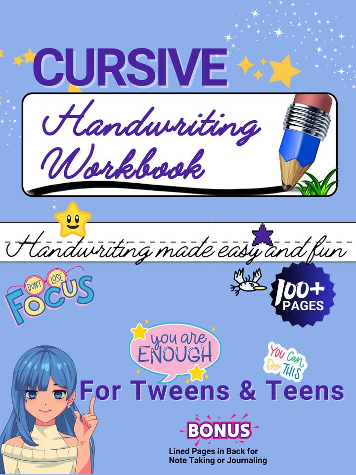 Handwriting made Fun & Easy for Teens, Tweens and Adults for wholesale by Trends by K & A