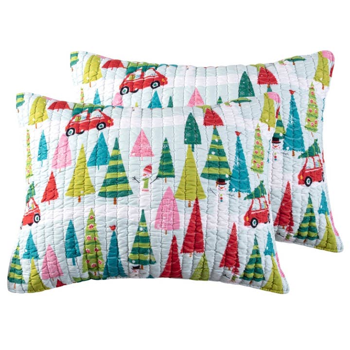 Merry & Bright Holly Jolly Shams for wholesale by Levtex Home