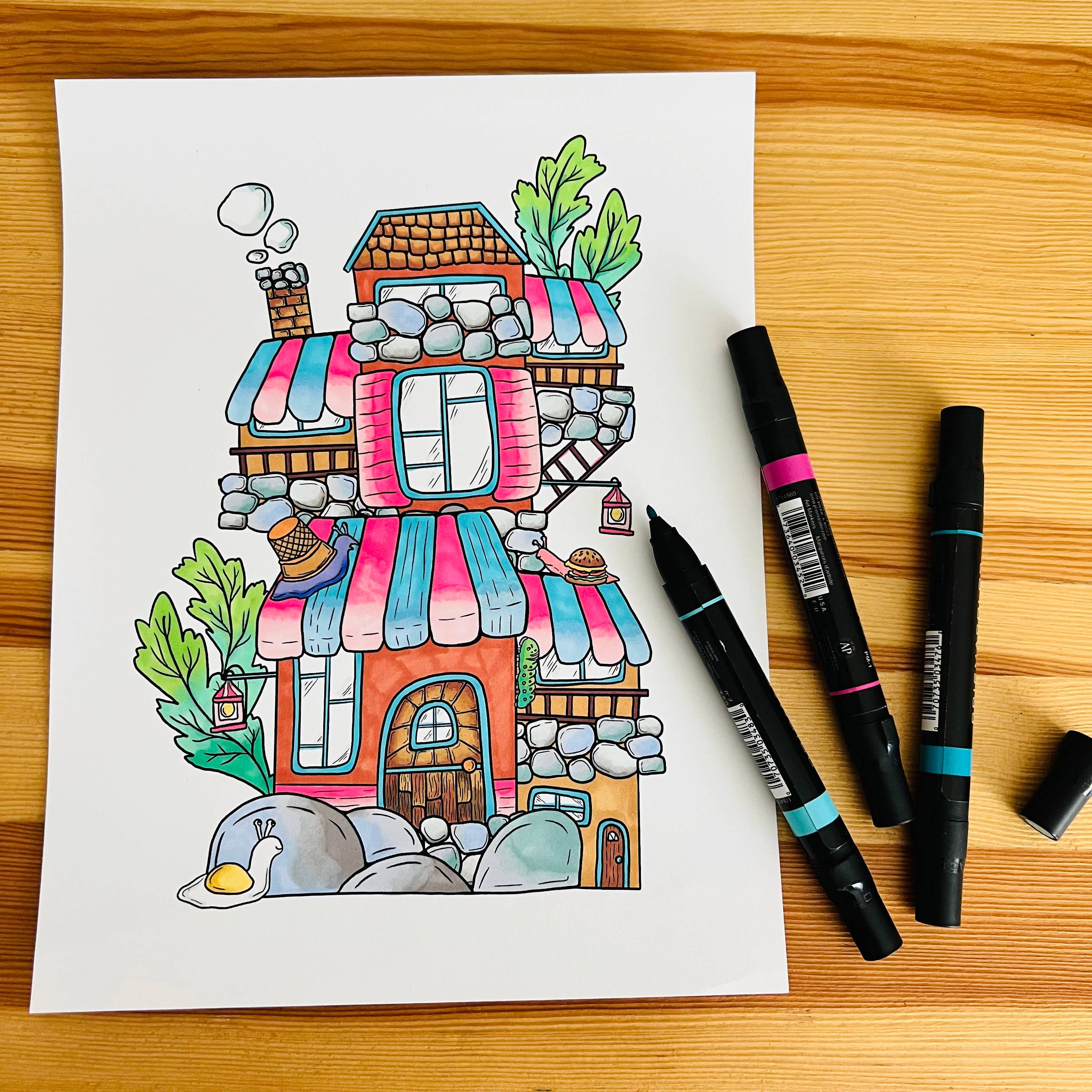 Sunshine Studios LLC - Vendita all'ingrosso Libro da colorare e attività - Adulti - Enchanted - Libro da colorare magico per adulti2