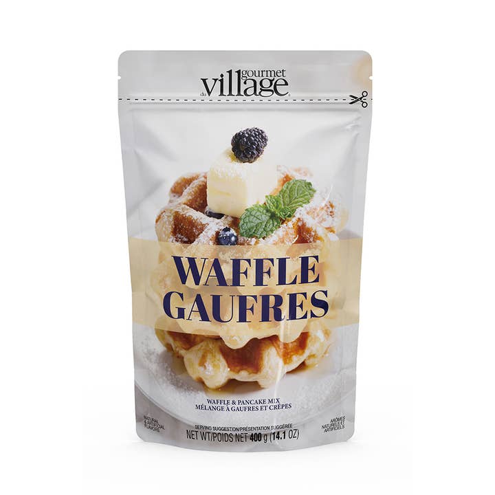 Waffle & Pancake Mix Pouch for wholesale by Gourmet Du Village