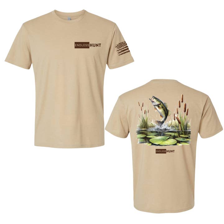 Cast & Conquer Tee for wholesale by Endless Hunt