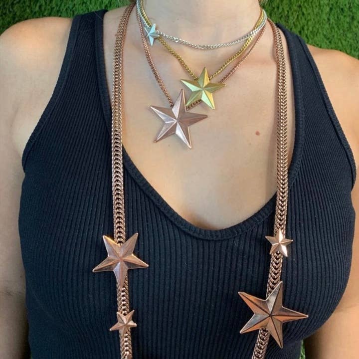 TOVA - Wholesale Pendant/Charm Necklace - Brazil 3 Star20