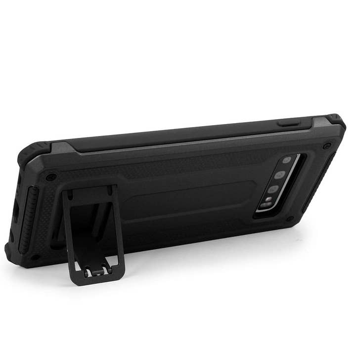 AICase - Wholesale Phone Case - Men's - Samsung Galaxy S10/S10+/S10e Dual Layer Hybrid Defender Hard PC + Soft TPU Bumper Shockproof with Built-in Kickstand6