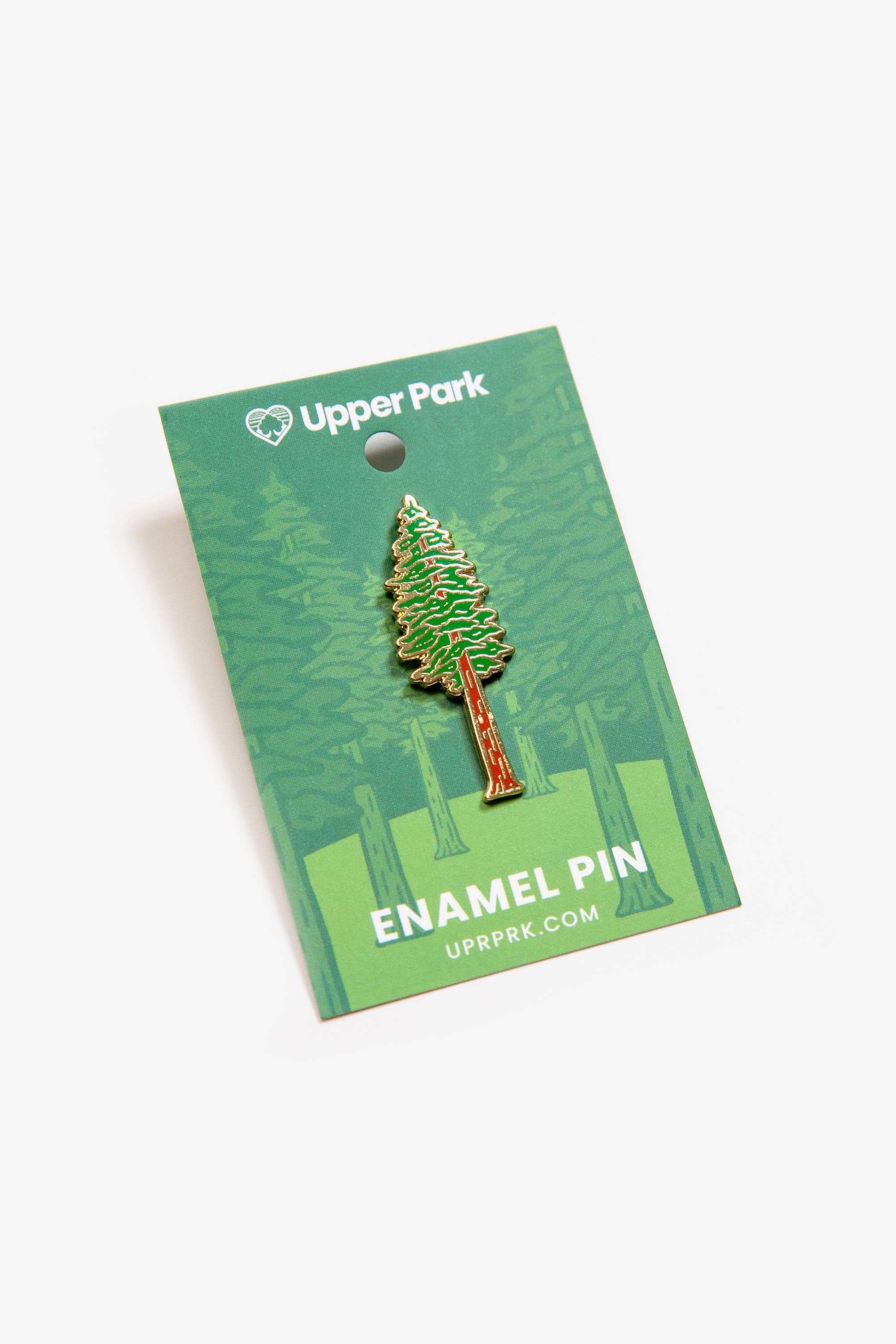 Upper Park Clothing - Wholesale Lapel Pin/Button - Redwood Tree Enamel Pin0