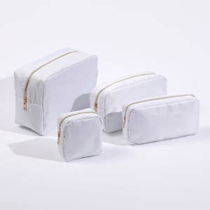 Wholesale Cosmetic Bag Neoprene Pouch Embossed Logo Makeup Bag