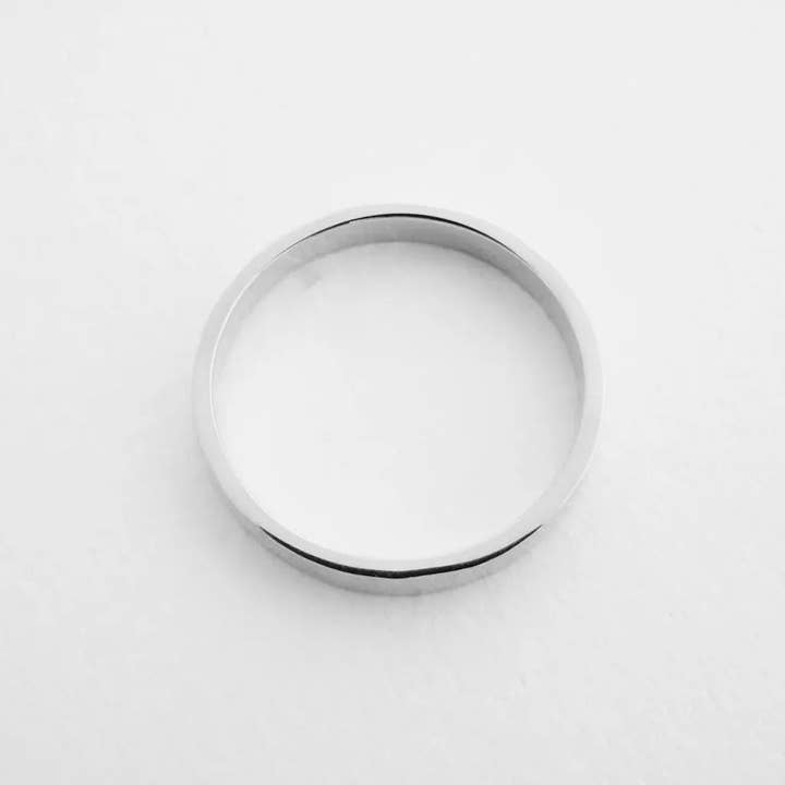 Honeycat Jewelry - Wholesale Band/Stacked Ring - Hammered Boyfriend Ring11
