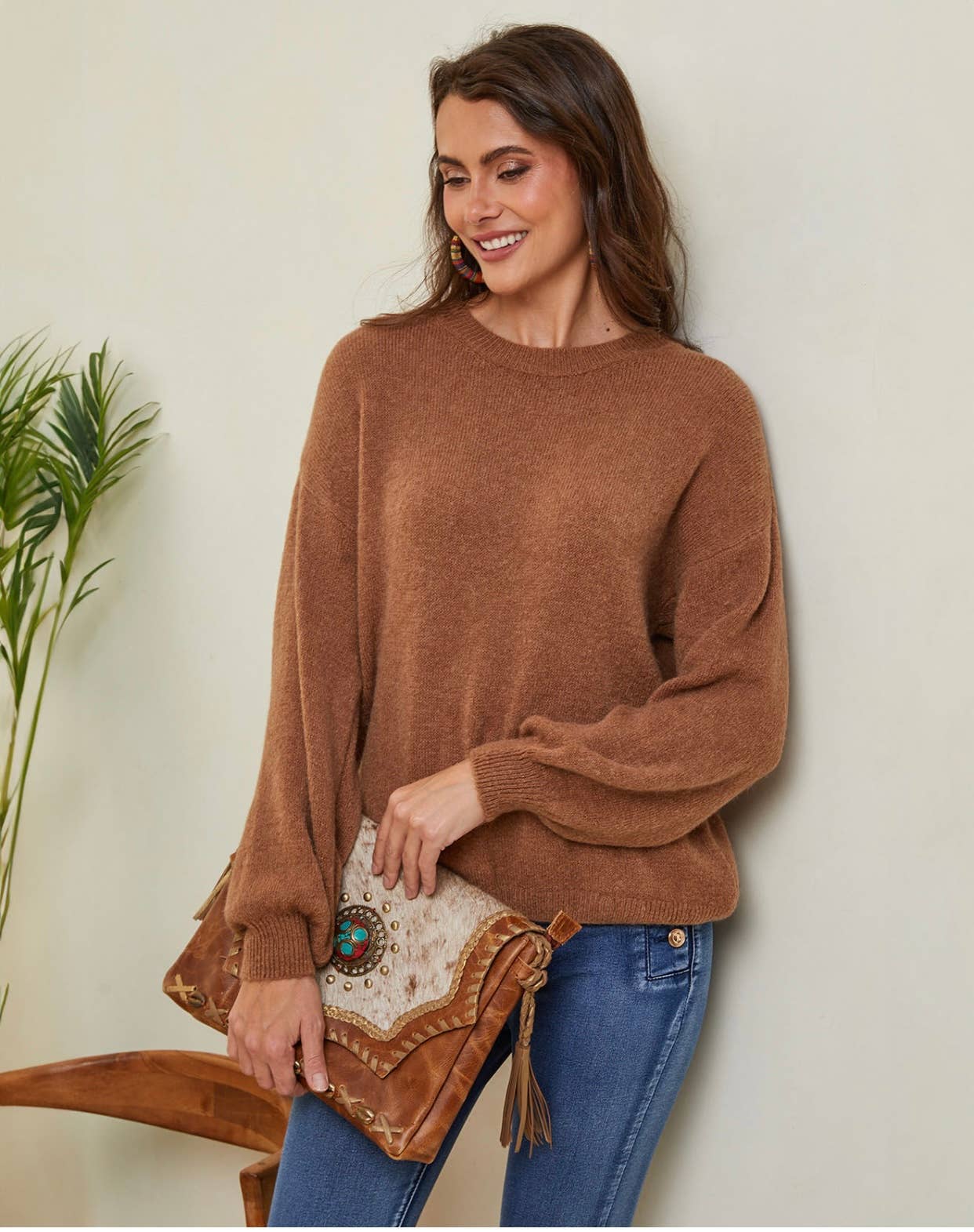 LÉA & LUC - Vente Pull en maille – femme - PULL en ALPACA REF 80044
