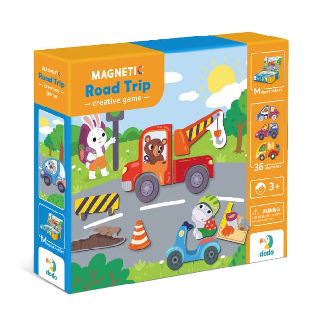 Magnetiskt Spel För Barn - Magnetisk Road Trip för wholesale av DoDo Brand