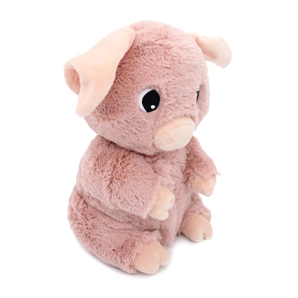 Les Déglingos, France – Großhandel Kuschel-/Plüschtier – Kind & Baby – LES PTIPOTOS - 25CM MAMA & BABY PLÜSCHSCHWEIN ROSA2