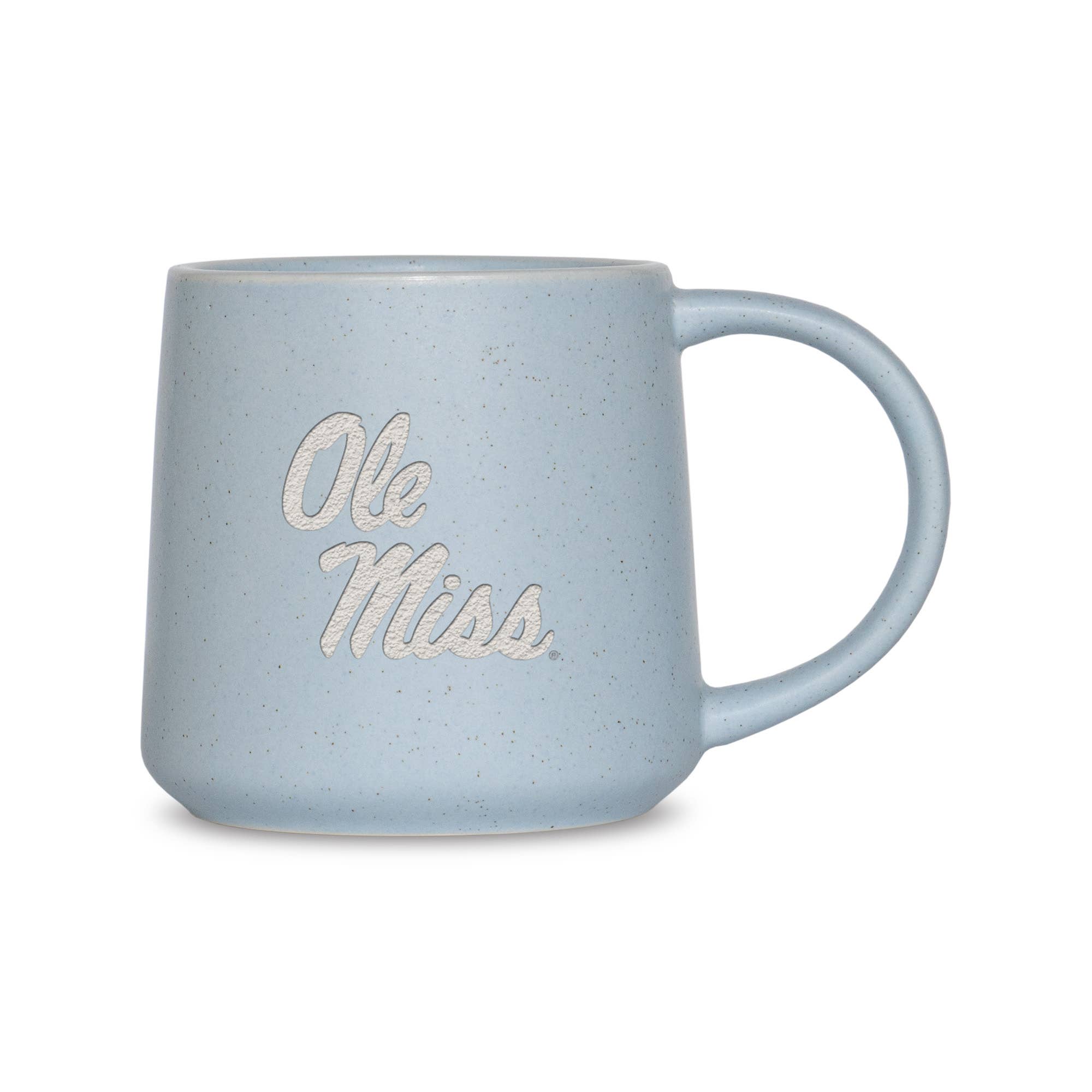 Rico Industries - Wholesale Coffee Mug - Mississippi Ole Miss Rebels 16oz Ceramic Taper Mug2
