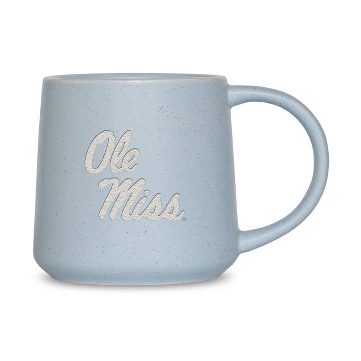 Rico Industries - Wholesale Coffee Mug - Mississippi Ole Miss Rebels 16oz Ceramic Taper Mug2