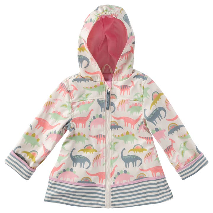 Pink Dino Raincoat for wholesale by Stephen Joseph Gifts