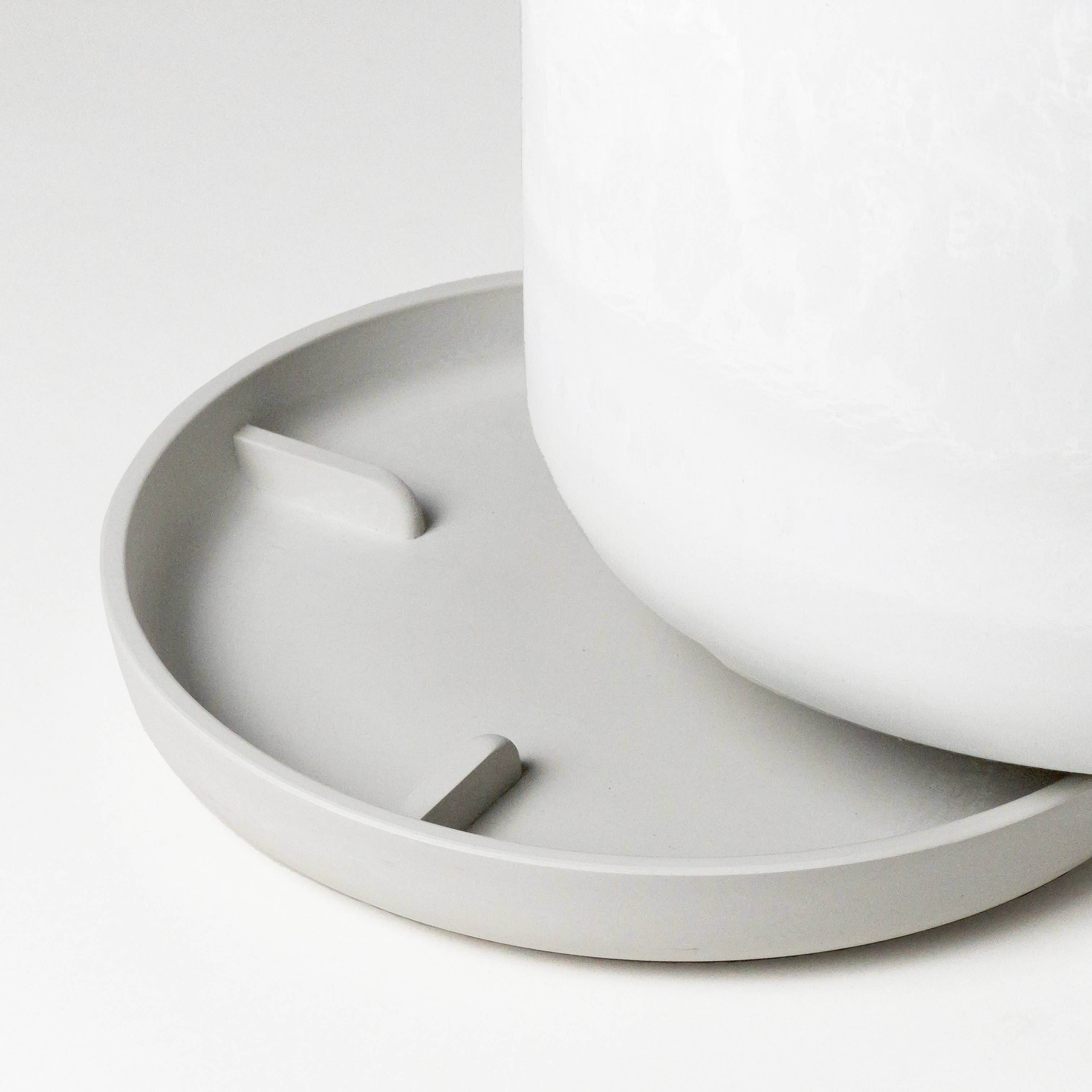 Kanso Designs - Wholesale Plant Pot - 9" Signature Stone Planter & Saucer | Earth Tones12