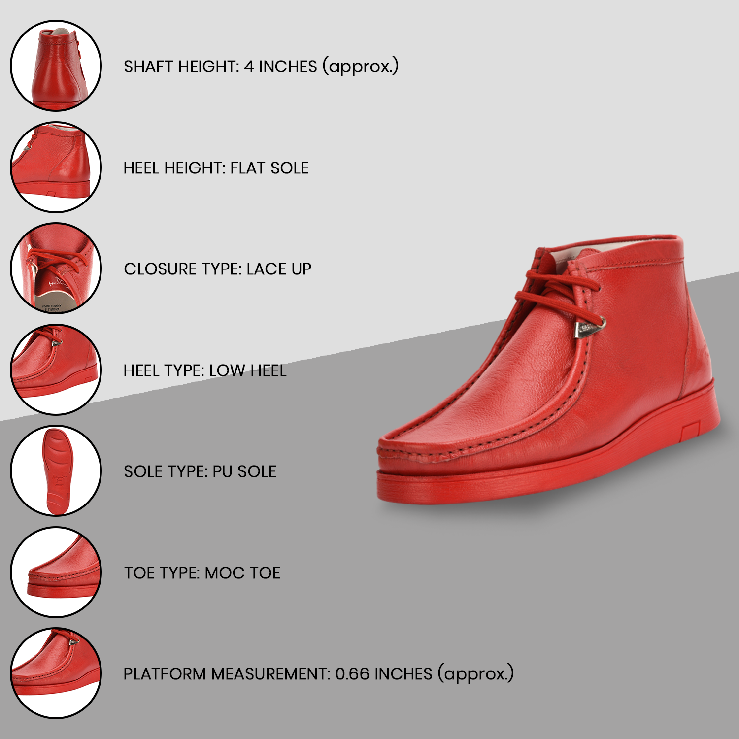 LIBERTYZENO - Vente Bottines chukka – homme - Bottes décontractées Desert Chukka en cuir Rush pour hommes89