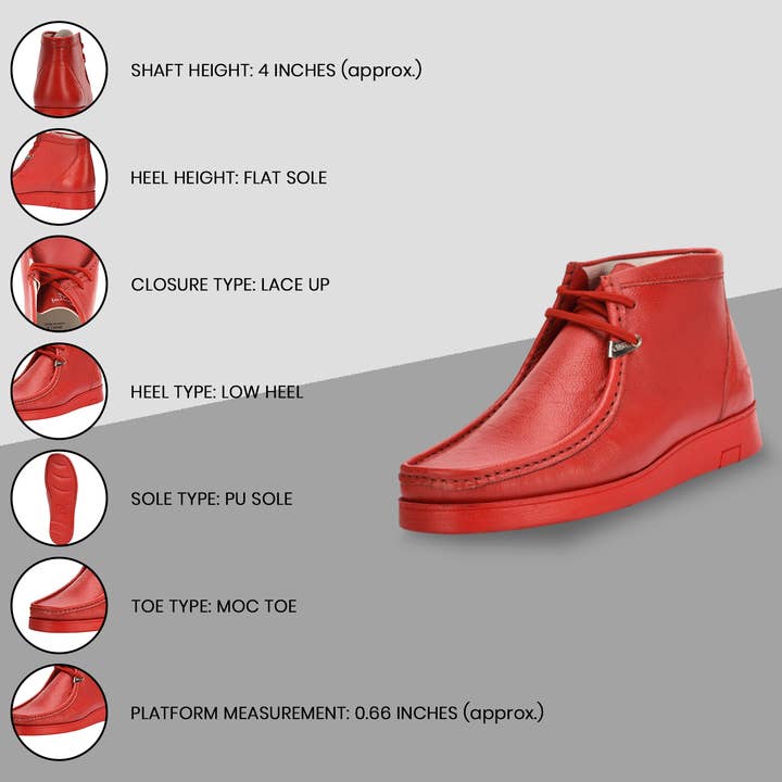 LIBERTYZENO - Vente Bottines chukka – homme - Bottes décontractées Desert Chukka en cuir Rush pour hommes89