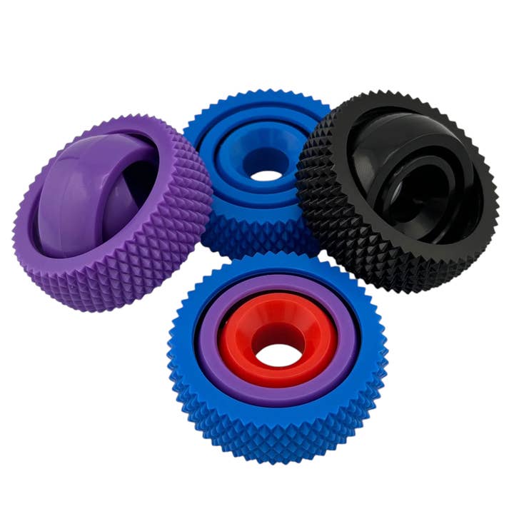 Kahn Creations - Sensory Friendly Products – Großhandel Fidget Toy – Kinder – Strukturierter Gyro Fidget Spinner