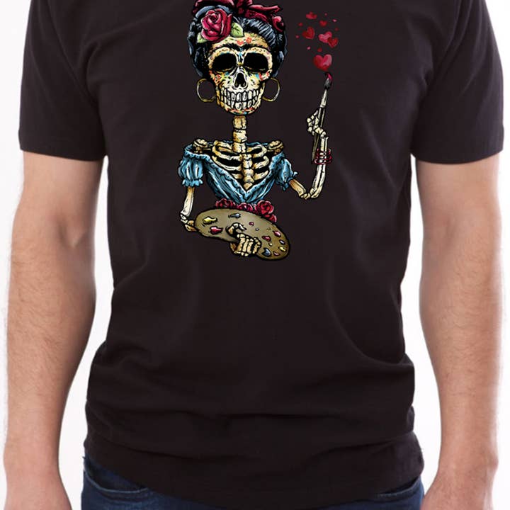 Frida T-Shirt for wholesale by Fresh Prints of CT