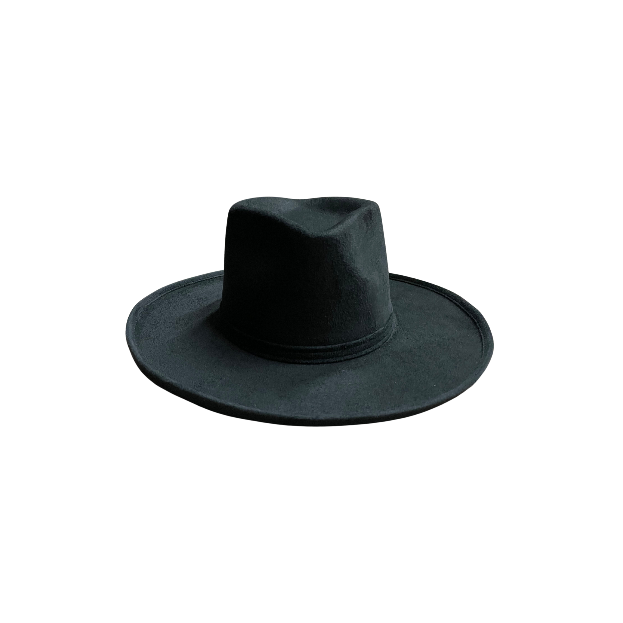 The Modern Cactus Co - Wholesale Fedora - Unisex - Vegan Pencil Curl Stiff Brim Diamond Crown Hat1