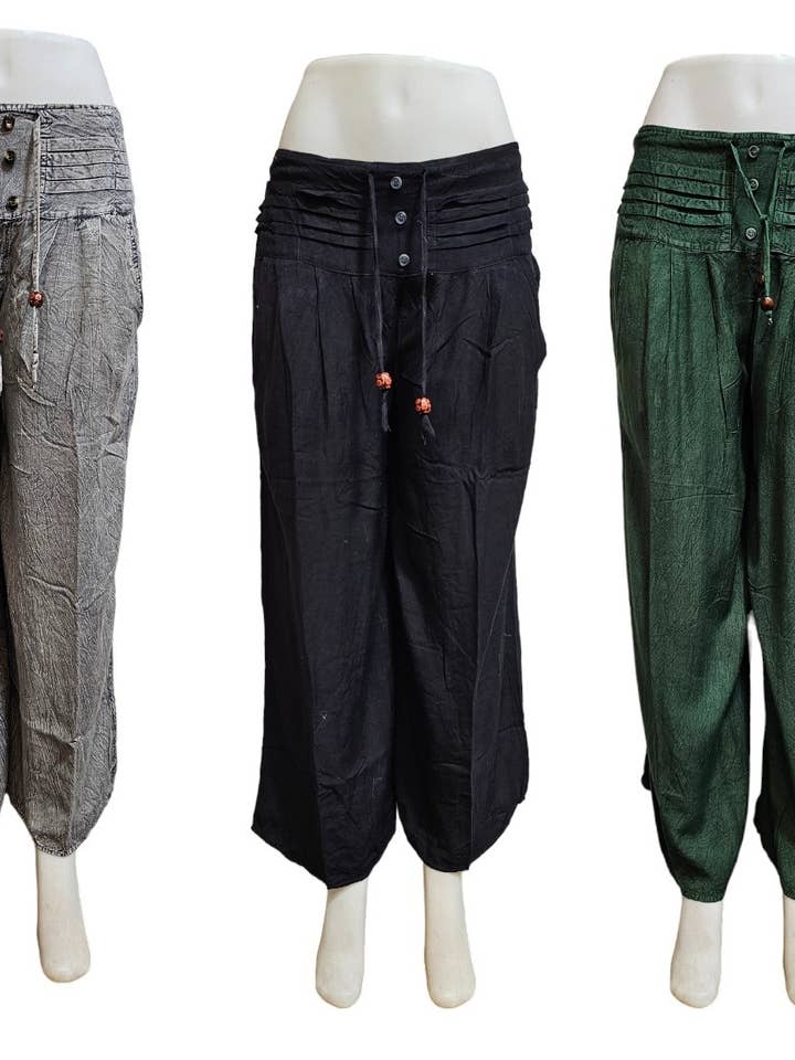 Hose Palazzo aus Viskose für den Großhandel von marche indien