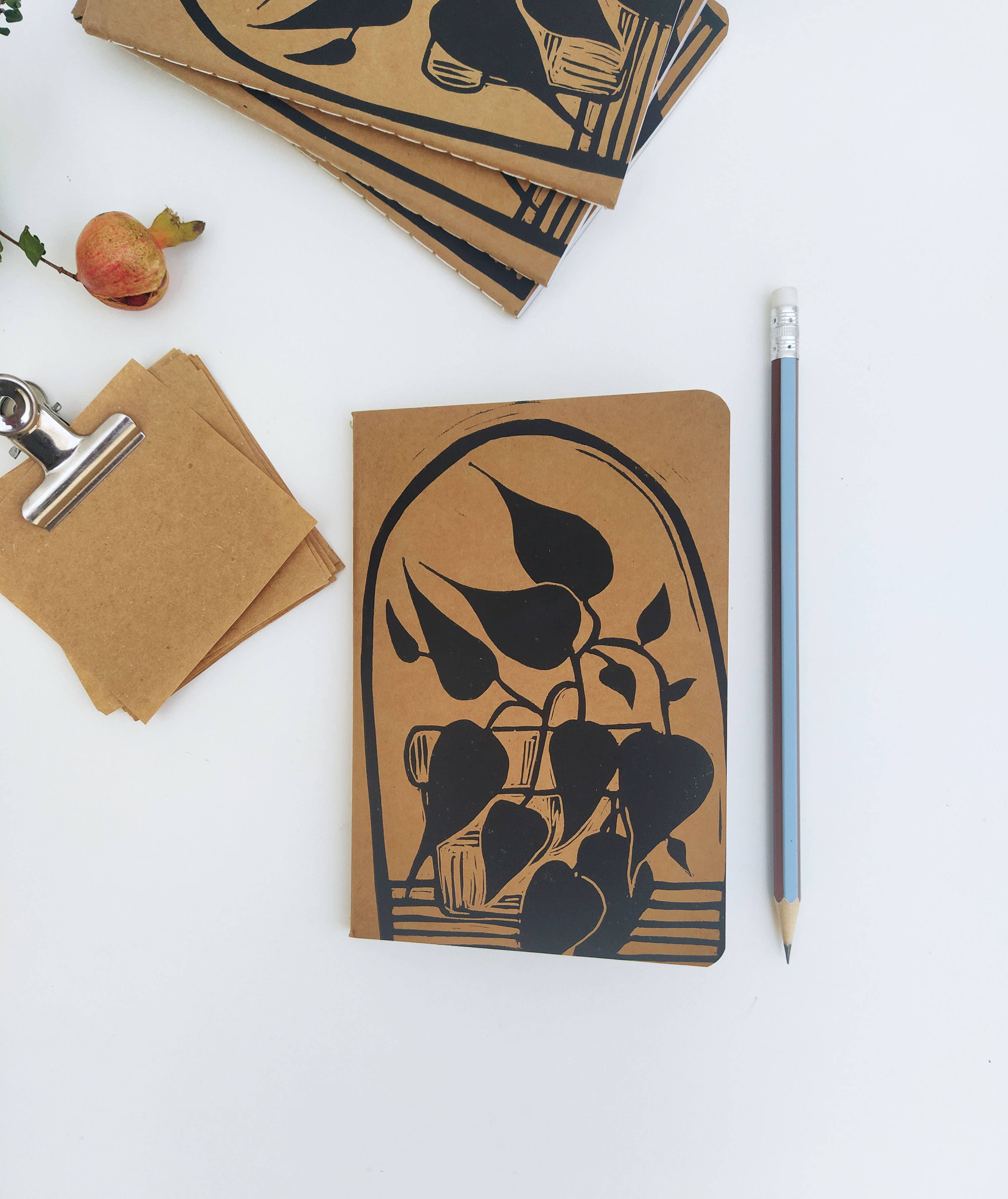The Ink Job - Wholesale Notebook - Pothos Plant Kraft Notebook5