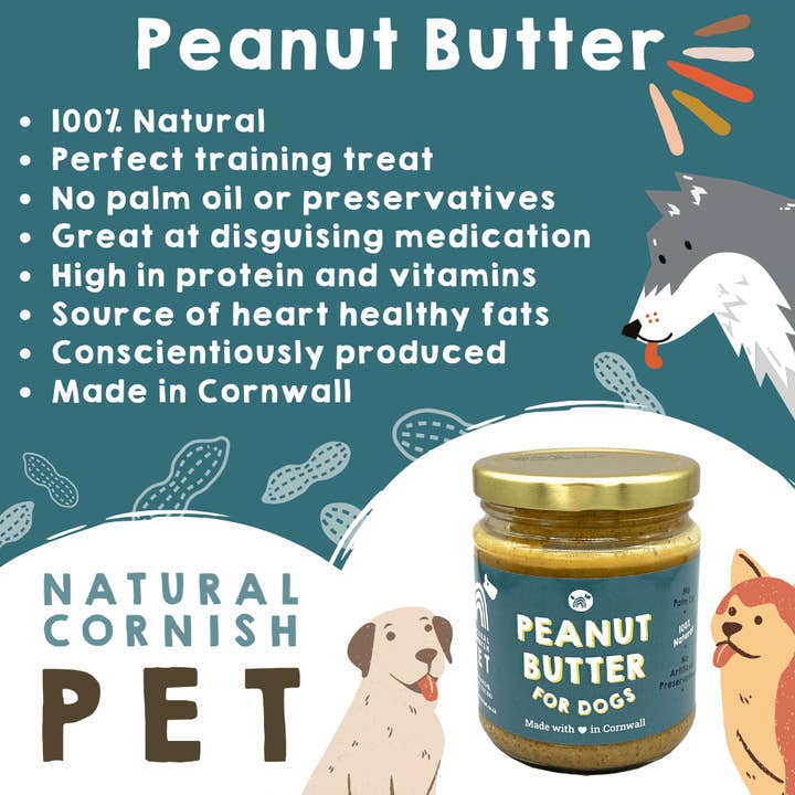 The Pets Larder – wholesale Pet treats – Dog – Cornish Peanut Butter for Dogs - Natural Dog Treats2