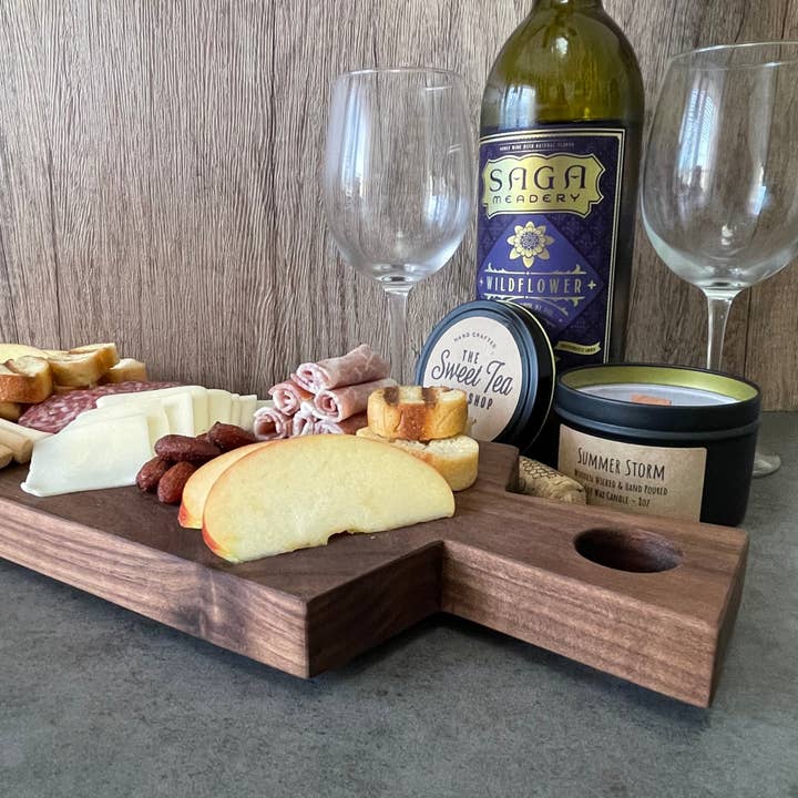 Hardwood Charcuterie Board for wholesale by Sweet Tea Craftworks