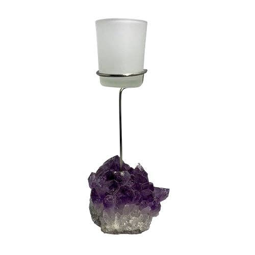 Alliz Trading - Wholesale Candle holder - Amethyst Tealight Candle Holder