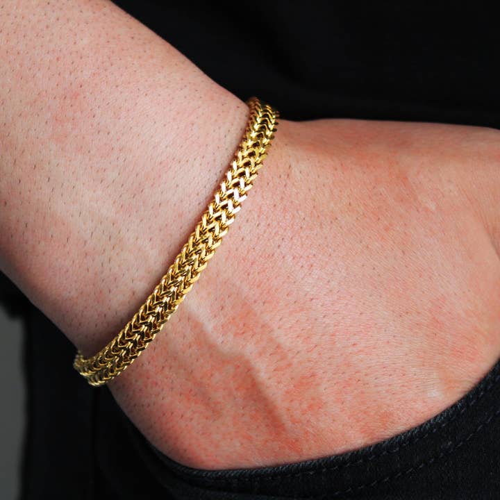 AnimiraJewels - Bracelet Homme en Or pour la vente par Animira Jewels