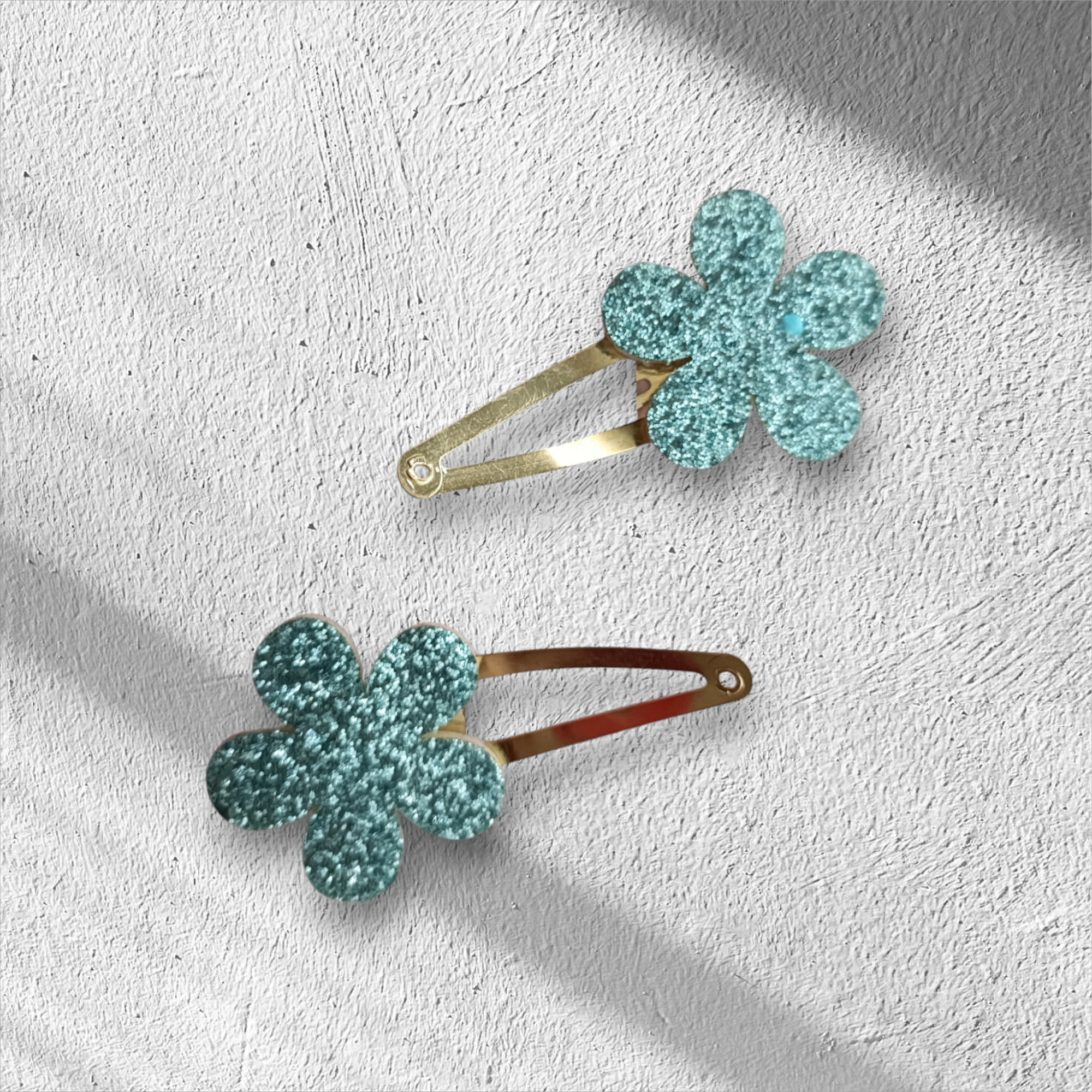 Kids4trendy - Wholesale Hair Clip - Kids - Glitter flower girl mega pack5