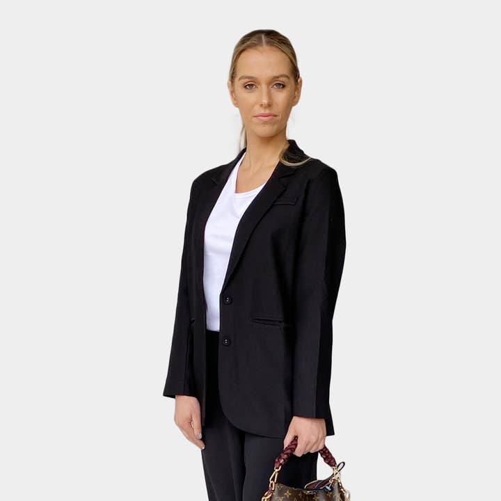 Zakelijke casual blazer voor wholesale door Amyic