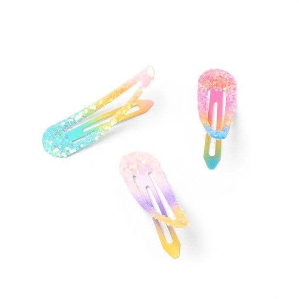 Inca UK – Clips para cabelo - Mulher por atacado – Cartão de 6 ganchos de cabelo com lantejoulas brilhantes. Tamanho: 5cm3