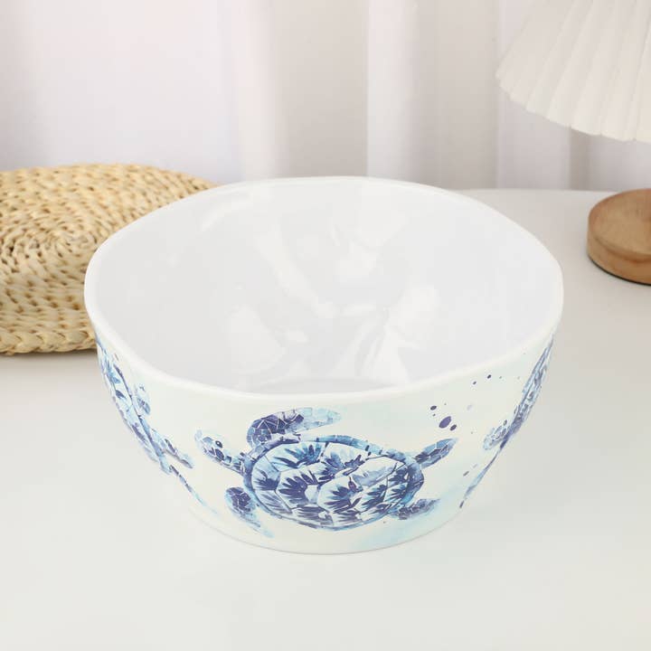 Supreme Housewares - Wholesale Serve Bowl - Indigo 10" Melamine Serving Bowl2