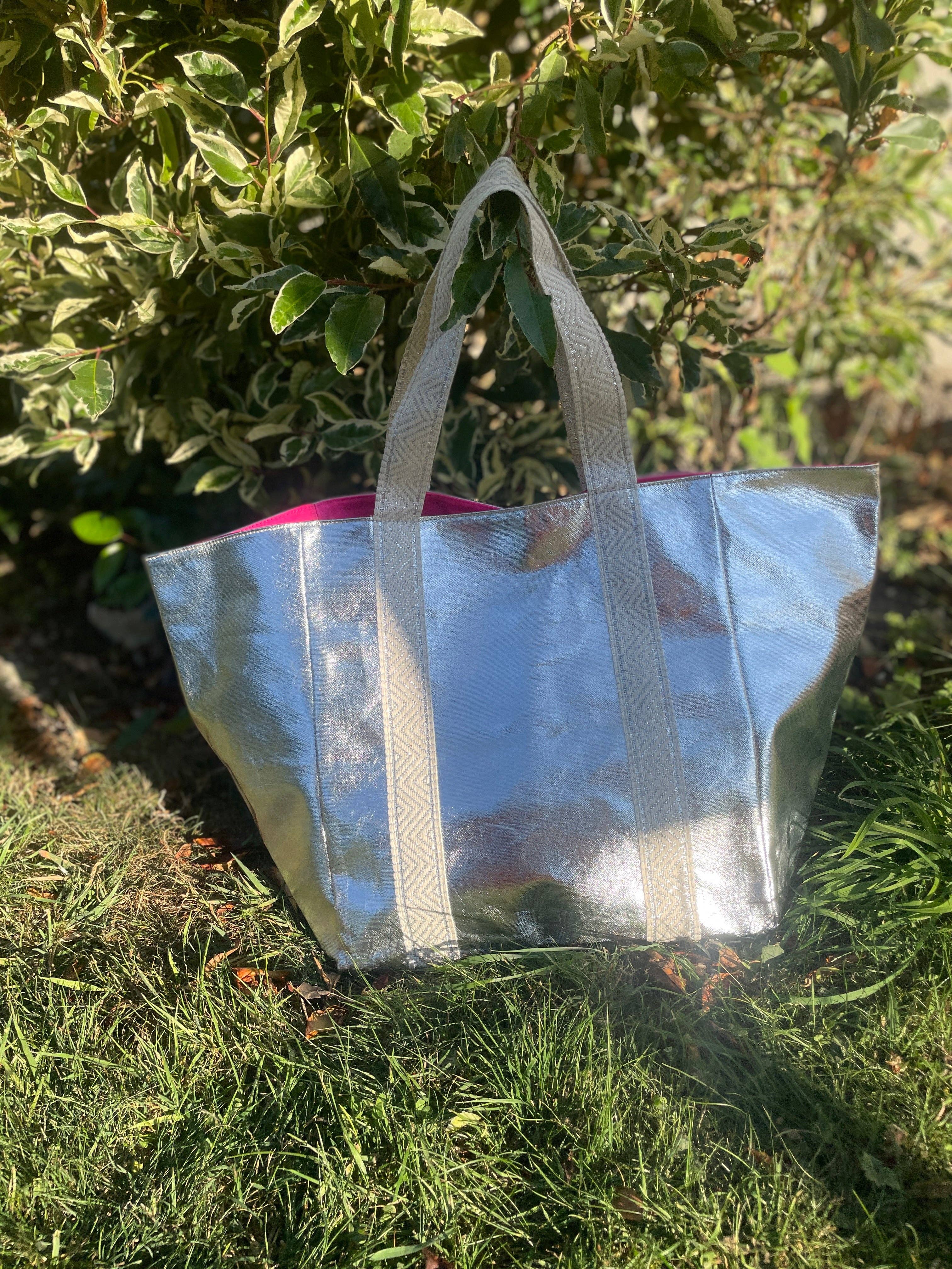 Cockatoo - Vendita all'ingrosso Borsa tote - Donna - BORSA TOTE ARGENTO LUCIDO6