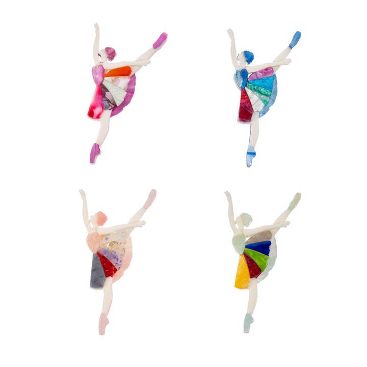 Ballerina Calypso Brocher (Sæt) for engroshandel hos Blue Scarab