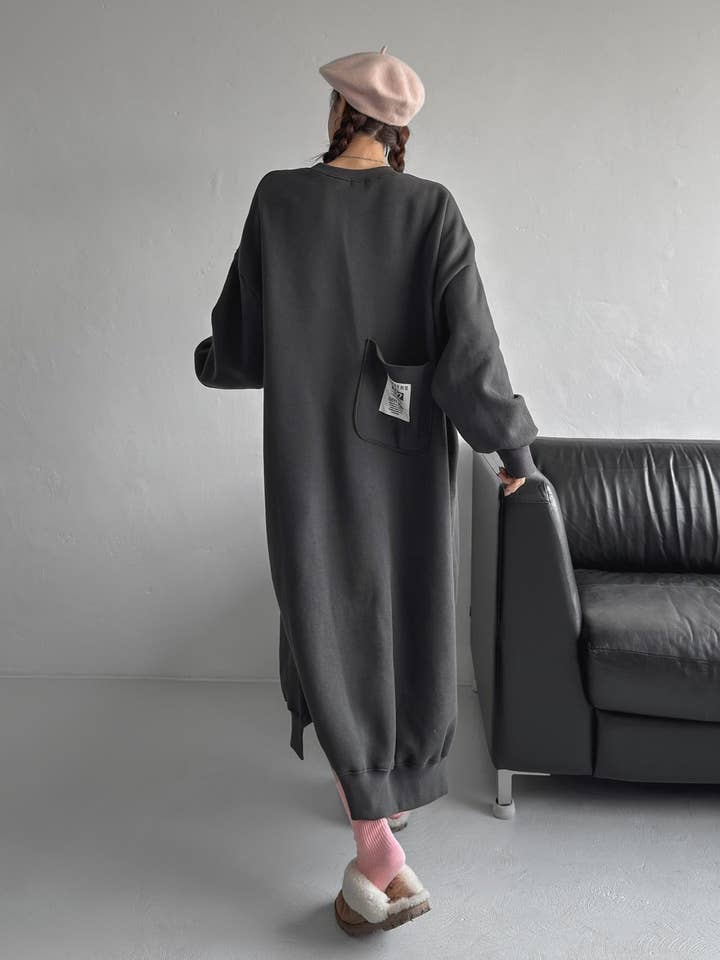 Little Light - Wholesale Dress - Women's - Cozy Long Fleece Ops — Made in Korea18