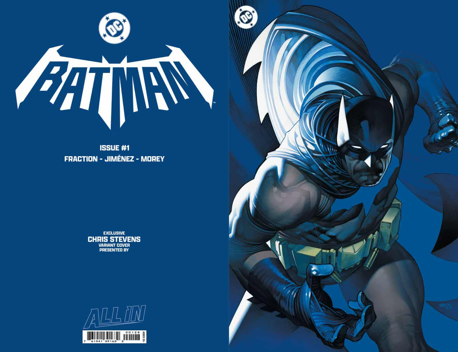 Unknown Comics - Wholesale Comic Book - [FOIL] BATMAN #1 CHRIS STEVENS EXCLUSIVE VIRGIN VAR [09/10/2025]3