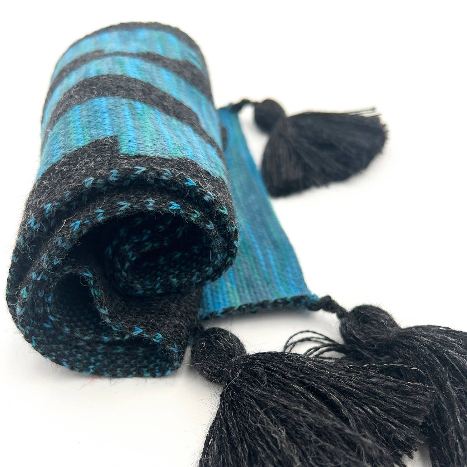 Shupaca Alpaca - Wholesale Scarf - Kids - Kid's Alpaca Scarves - Pacas - Aqua Paca2