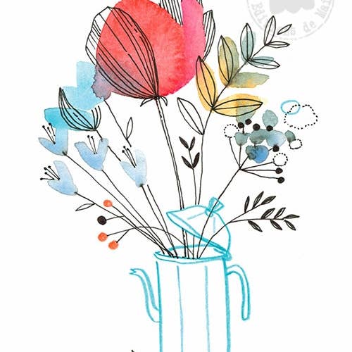 Gc05 — planting card (seeded paper) for wholesale by Editions de Mai