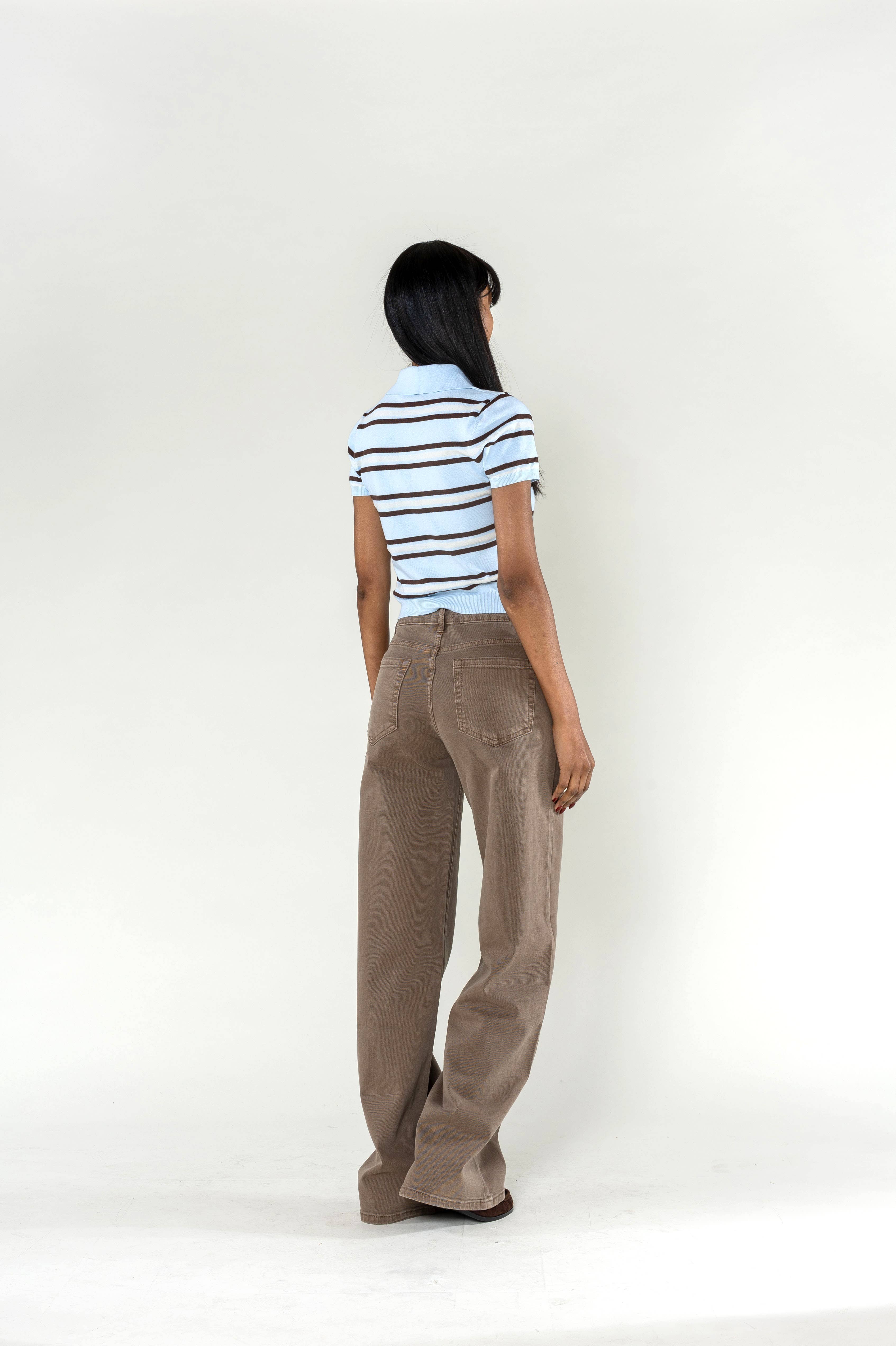 Nina Carter - Wholesale Jeans - Women's - Wide leg jeans Nina Carter stretch color J25123