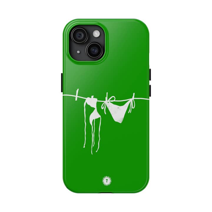 Kelly Green Bikini Telefonväska för wholesale av Thursday’s Child Creative Studio