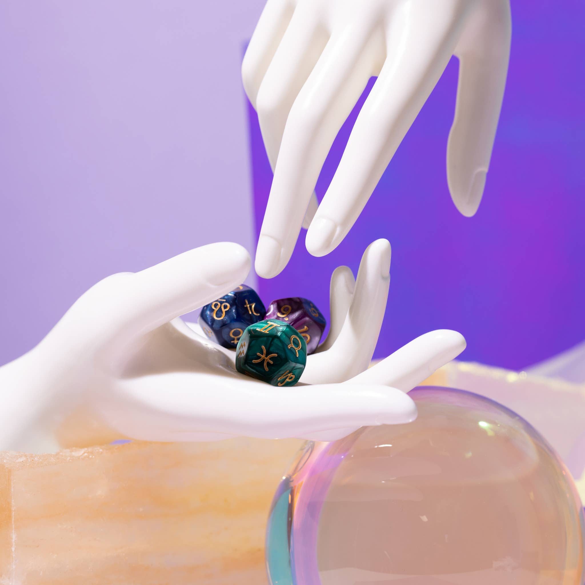 Kalan - Wholesale Dice - Astrology Dice3