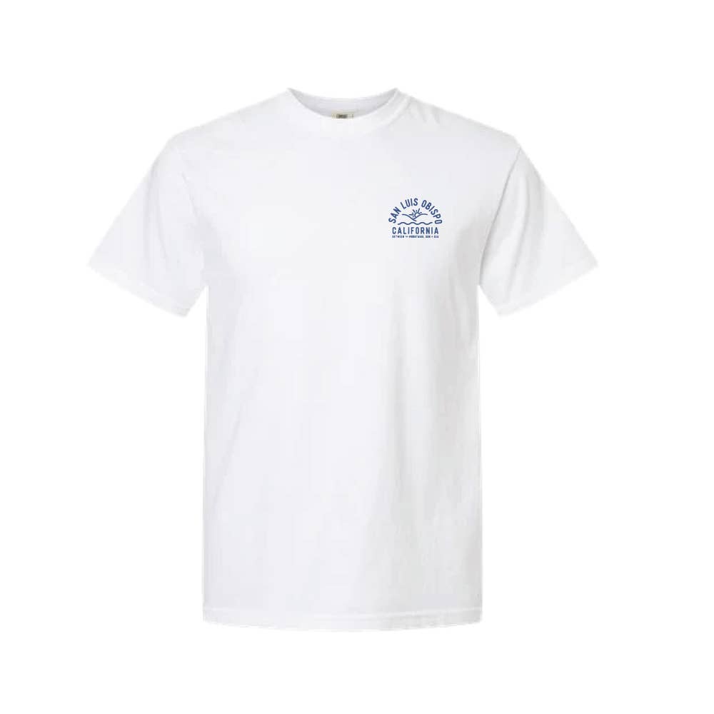 AnglinMade - Wholesale Screen Printed T-Shirt - Men's - SLO Sun & Sea: Men's Shirt4