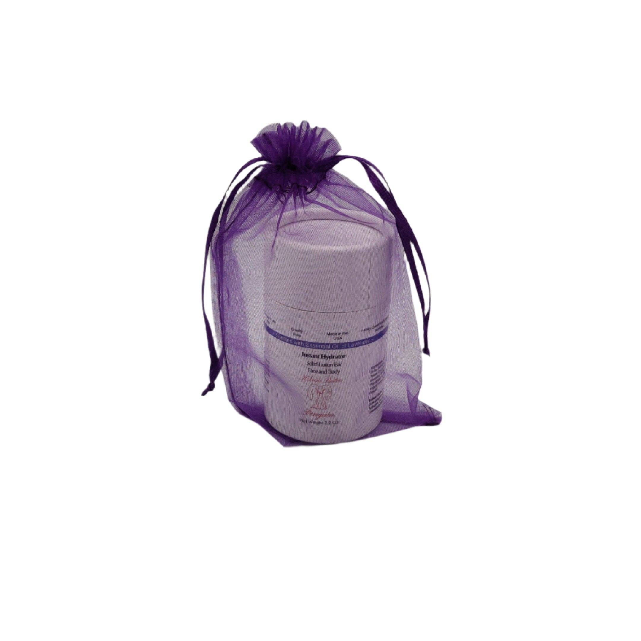 Kokum Butter Penguin - Wholesale Solid Lotion - Instant Hydrator - Lavender (Lotion Bar) Pushup Paperboard Tube5